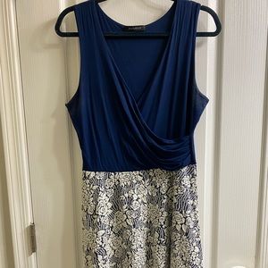Wrap style dress